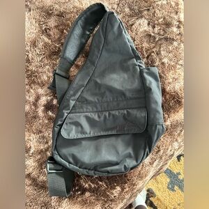 L.L. Bean Black Messenger Bag